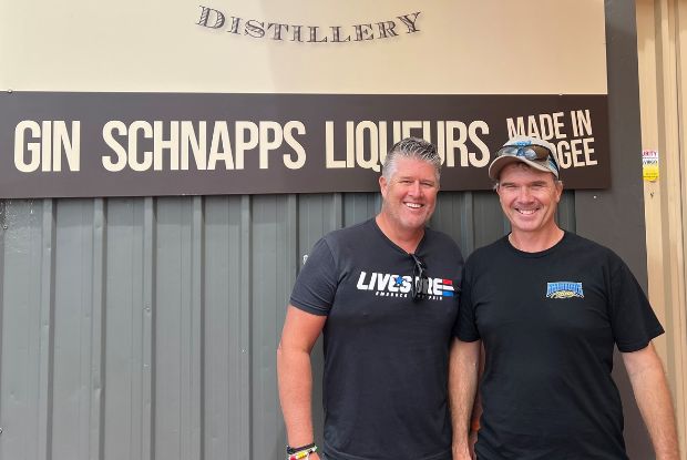 With Glenn Box from Mudgee Travel & Cruise